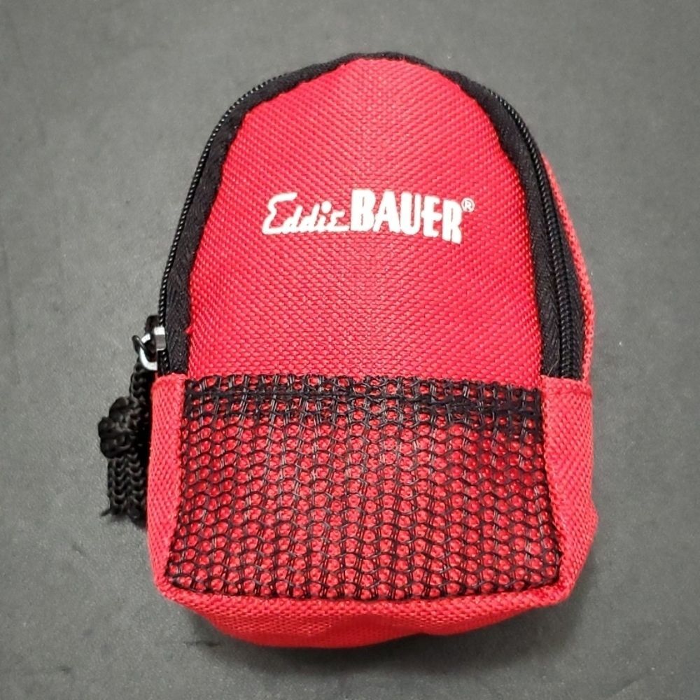 Eddie Bauer tiny red backpack small mini